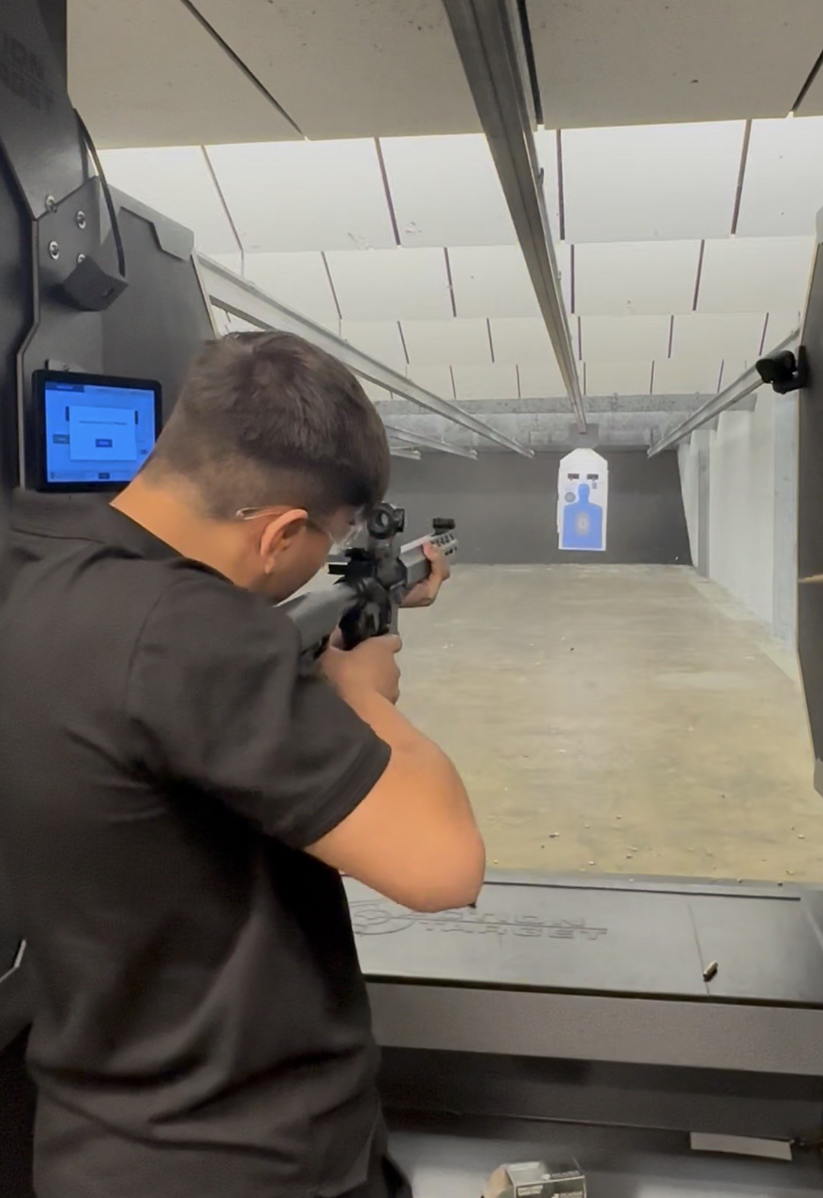 At the shooting range
